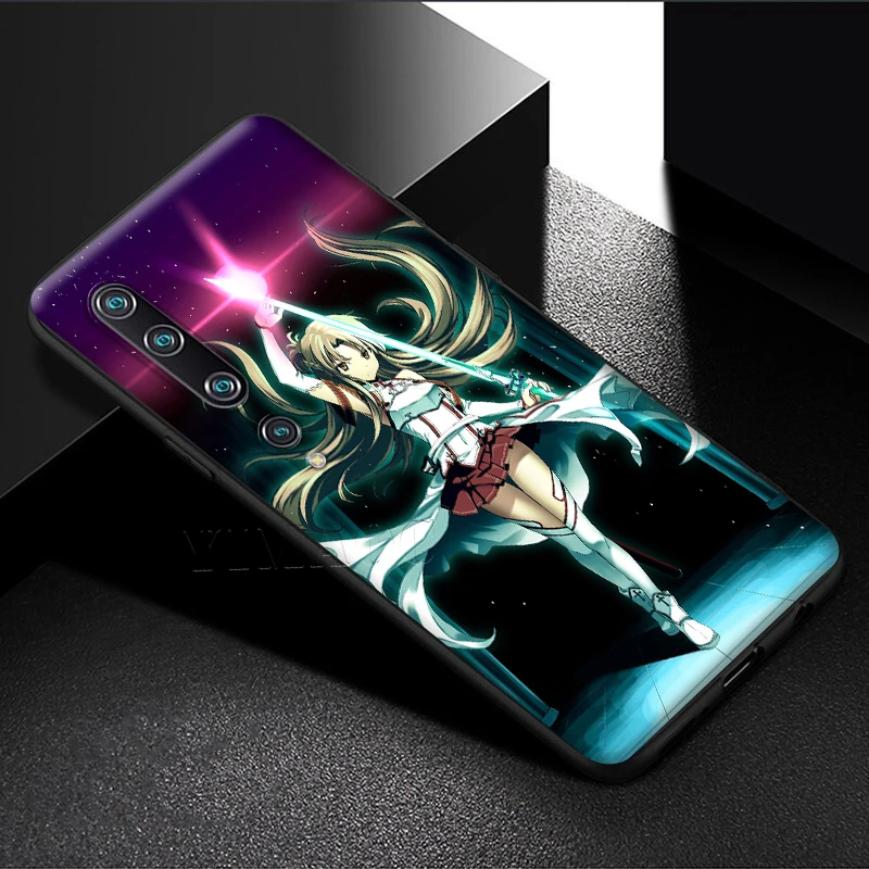 Чехол Sword Art Online для Xiaomi Redmi Note 4 4x 4a 5 5a 6 8 8A MI 9 9s 10 8T K30 Pro Max Lite Plus|Бамперы| |