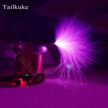 

Artificial Lightning Mini Music Solid Tesla Coil Y4.0 Tesla Teaching Tools Wireless Lighting Wireless Transmission Bluetooth