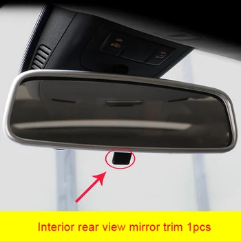 

For Mercedes Benz CLA200 gla220 GLA260 chrome interior rear view mirror trim 1pc