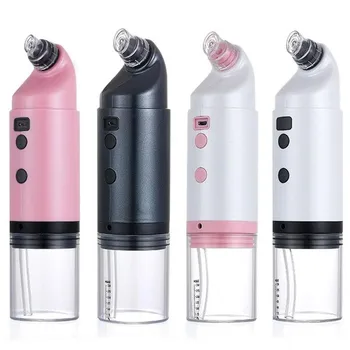 

Small Bubbles Usb Charging Acne Grease Suction Removal Blackhead Suction Instrument Clean Pore Pimple Face Care Skin Tool
