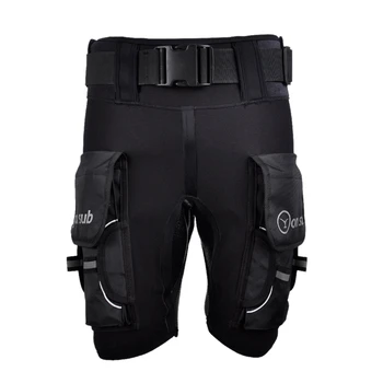 

Yonsub Diving Wetsuit Shorts Men Submersible D Ring Short Pants Mens Printed Technical Surf Snorkeling Equipment M