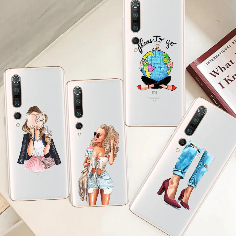 Чехол для Xiaomi 10 Pro чехол Redmi mi 8 6 9 A2 Lite A1 4X 4A 5X Note 7 модный трендовый Рождественский