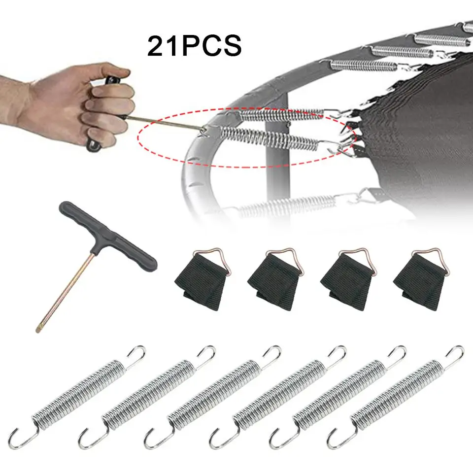 Ressort Trampoline Ressorts Traction Acier Inox 30mm - 10 Pièces - Diamètre 2mm - Force 0.07KG Ressorts Tension 30mm Projets Bricolage