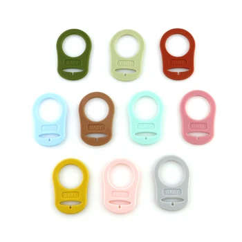 

Baby Clip Ring Nursing Pacifier Feeding Bottle Silicone Button for Newborn baby Pacifier Clip Appease Baby Teether Chain