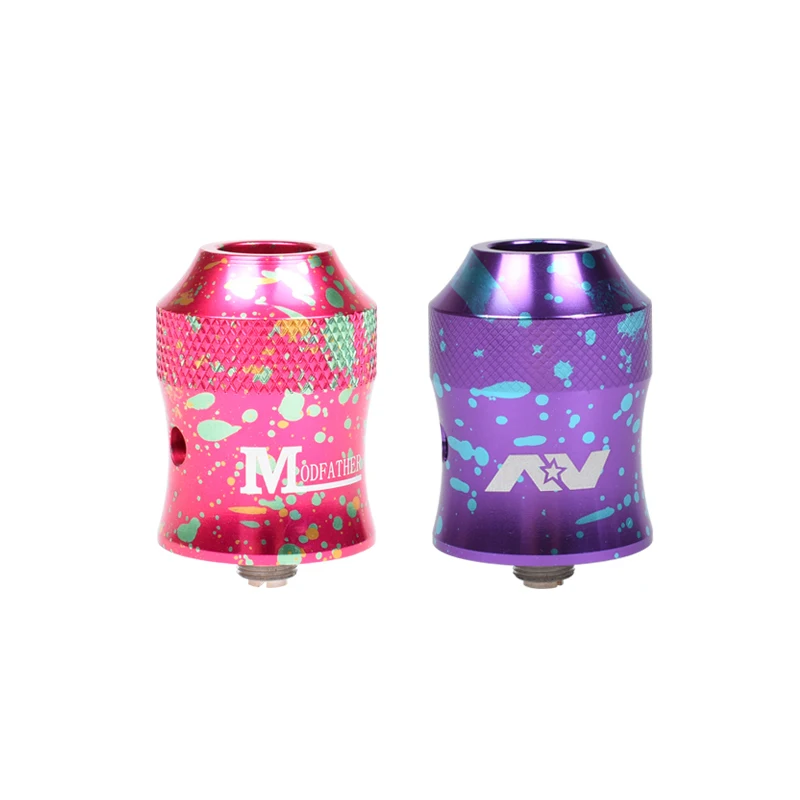 Vape tank vAustinL специальный Comp Lyfe 2 Post Battle Deck RDA & Avid ModFather Cap Rebuildable атомайзер для 510 Box Mod