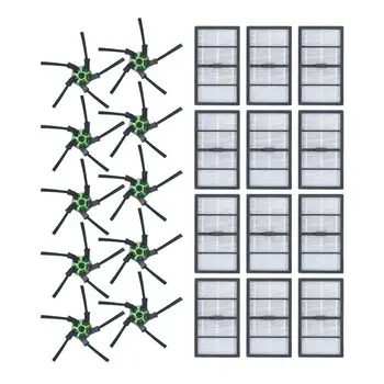 

22pcs Replacements for S9 Vacuum Cleaner Parts Accessories 10*Side Brushes 12*Filters