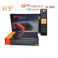 10 pièces/lot GTMEDIA V8 NOVA récepteur de télévision par Satellite DVB S2 soutien Unicable EPG intégré WIFI Ethernet meilleur freesat v8 super 