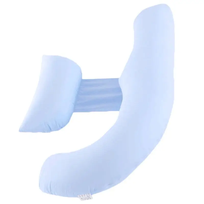 H-образная подушка для поясницы, подушка для поясницы, многофункциональные подушки для беременных женщин, удобная боковая подушка - Цвет: Синий