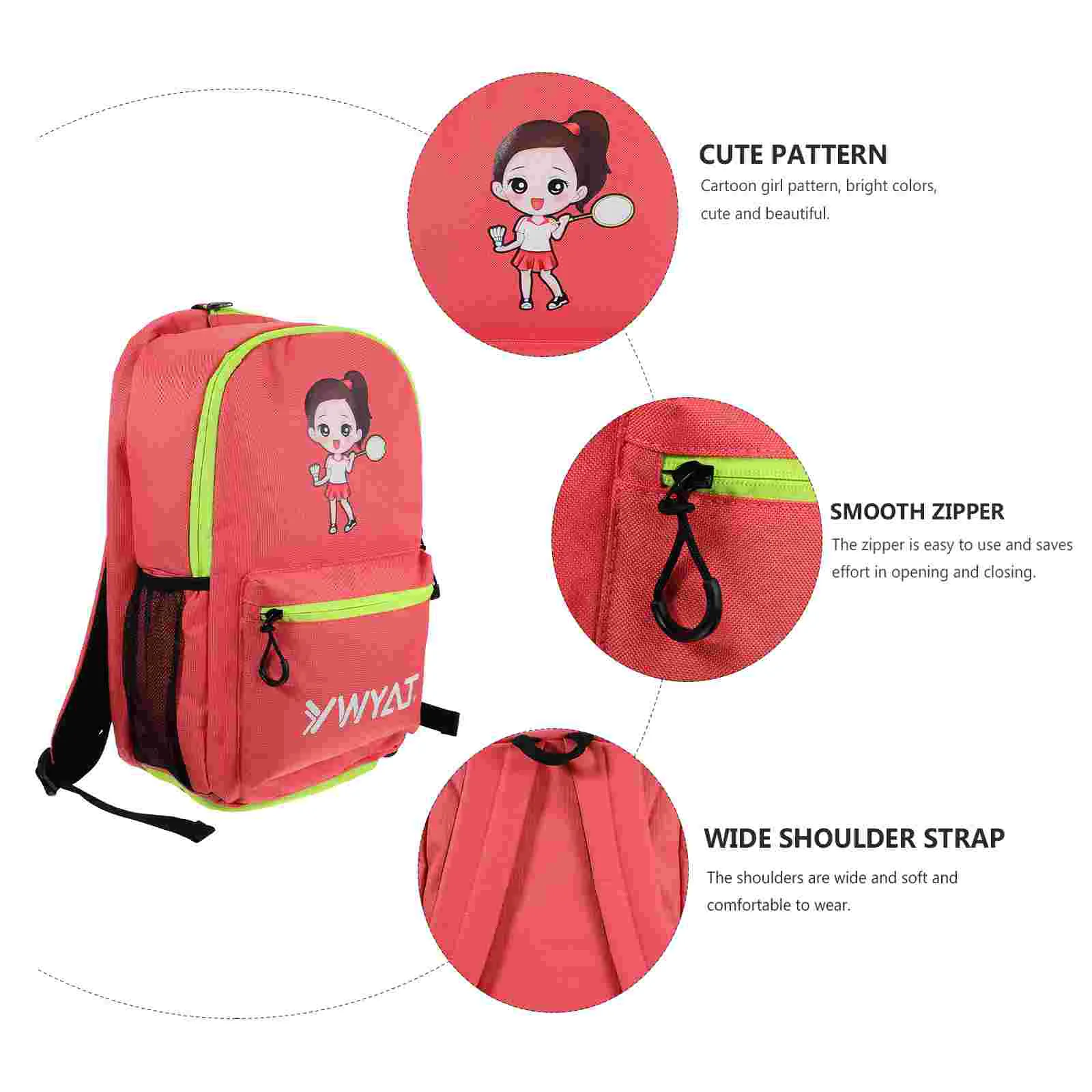 1pc Waterproof Tennis Bag Children 