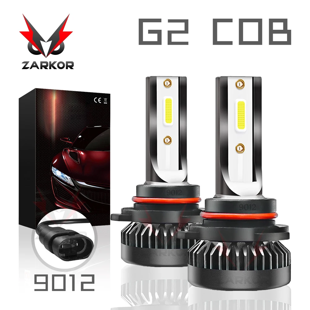 Автомобильная фара Zarkor обновленная модель G2 светодиодный головной фонарь H1 H7 H4 HB2