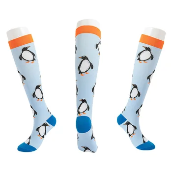 

2020 Newest Compression Stockings Men Funny Socks for Edema Diabetes Varicose Veins Marathon Running Sports Compression Socks