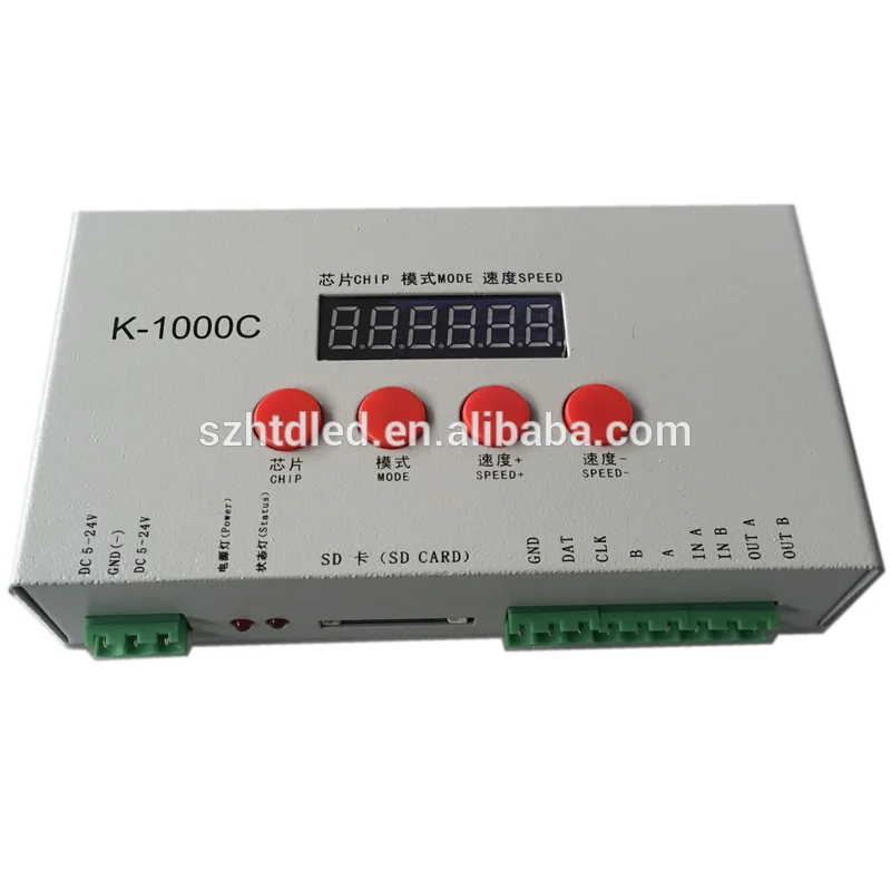 

K-1000C controller CE full color led controller dmx led controller