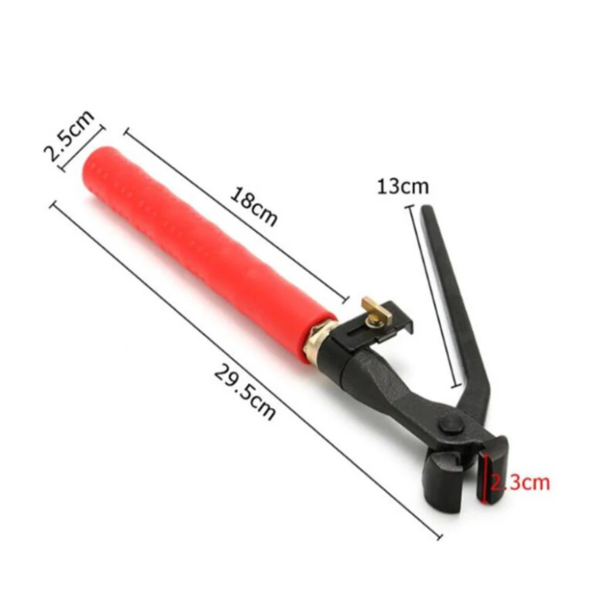 

Manual Rebar Tie Wire Twisting Pliers Tool, Rebar Wire Tying for 0.8/1/1.2/1.5mm, Concrete Metal Wire Twisting Fence Tool