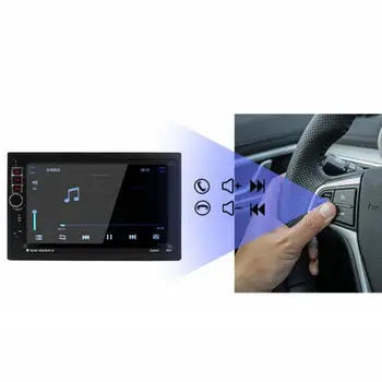 

Android Gps Positioning Navigation Universal All-In-One Machine Car Central Control Dual Spindle Display 7 Inch