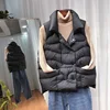 2022 New Autumn Winter 90% White Duck Down Jacket Women Ultra Light Warm Waistcoat Down Vest Female Sleeveless Coat Vest ► Photo 2/6