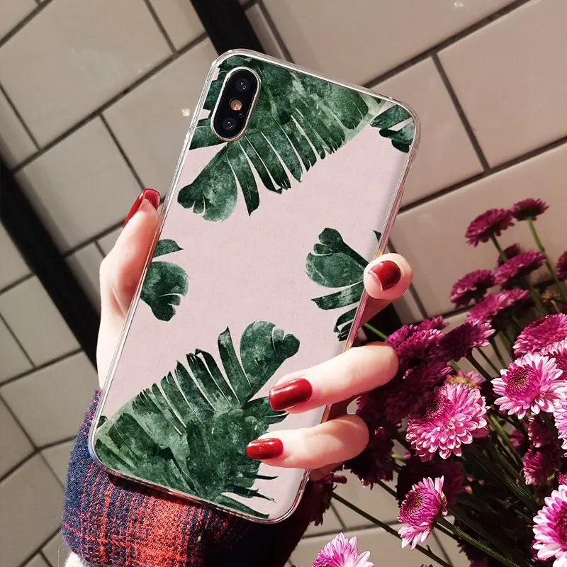 Palm tree Leaves Plant Flower pattern