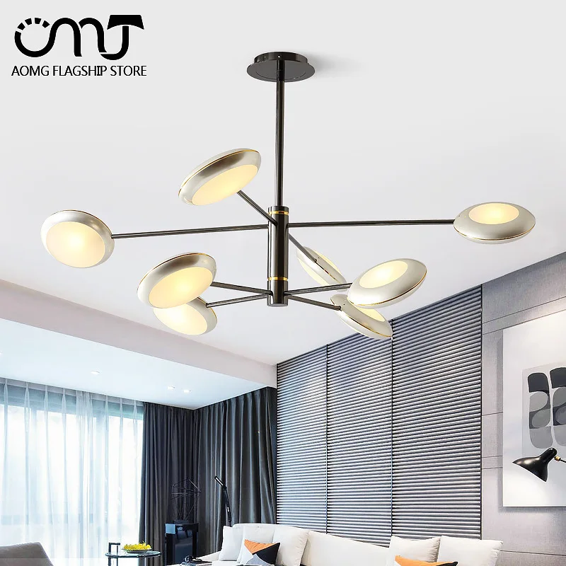 

Modern LED Pendant Lights for Dining Kitchen Room Living Room White or Coffee Color Hanging Suspension Pendant Lamp