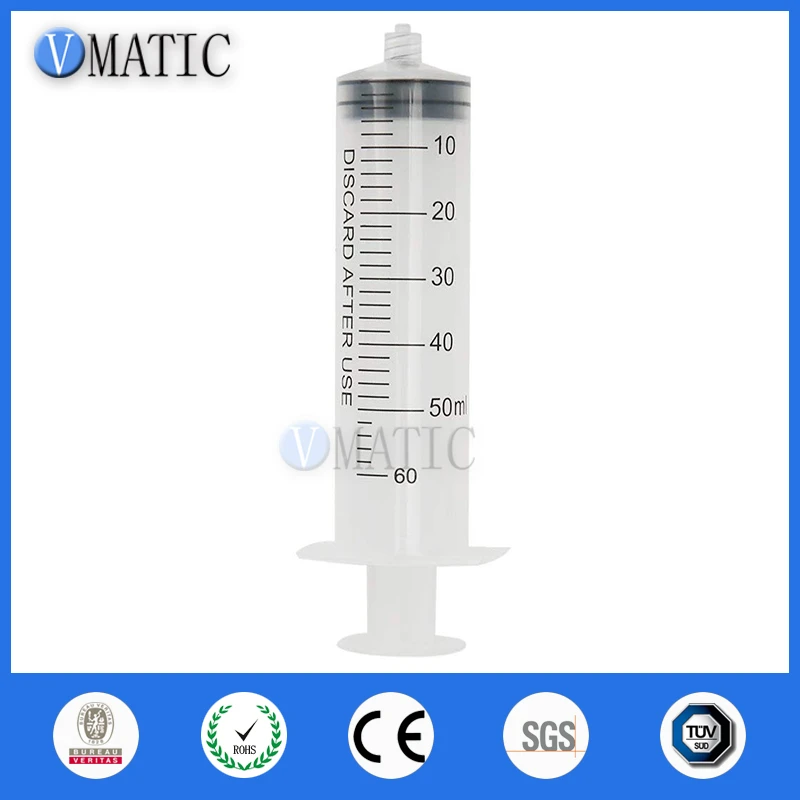 送料無料非滅菌品質 5 個 60 ミリリットル Cc ルアーロックプラスチック注射器 Syringe 60ml Syringe Tipsyringe Luer Aliexpress