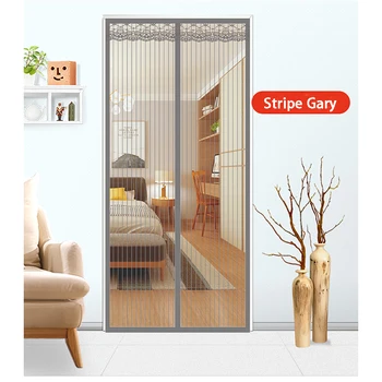 

Magnetic Screen Door Curtain Net Anti Insect Mesh Fly Screen Mosquito Protection Net Magnet Curtains for Doors Windows