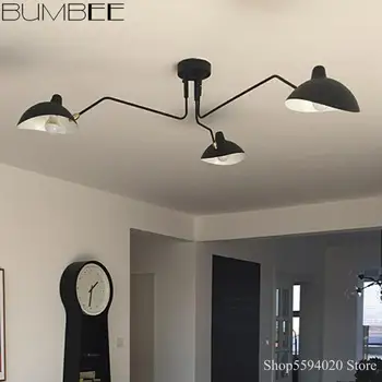 

Loft Industrial Pendant Lighting Nordic Style Modern Simple Hanging Lamp Hanglamp Bedroom Creative Retro Living Room Lamparass