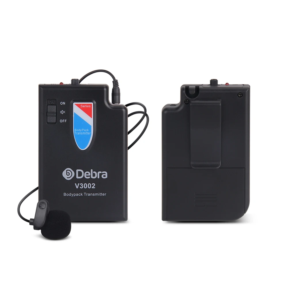 Беспроводная система Debra Audio V3002 VHF с ручным и петличным микрофоном гарнитурой для