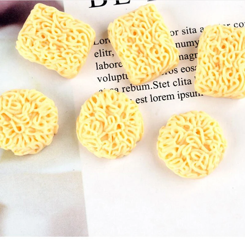 High Quality10pcs Resin Instant Noodles DIY Modeling Clay Accessories Toys For Children | Игрушки и хобби