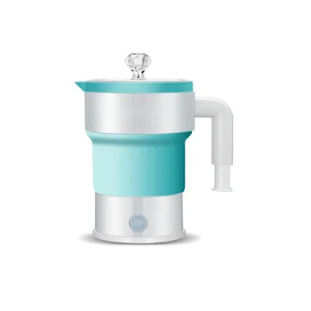 

110V/220V Electric Kettle Silicone Foldable Portable Travel Camping Water Boiler Home Electric Appliance Electric Pot teapot
