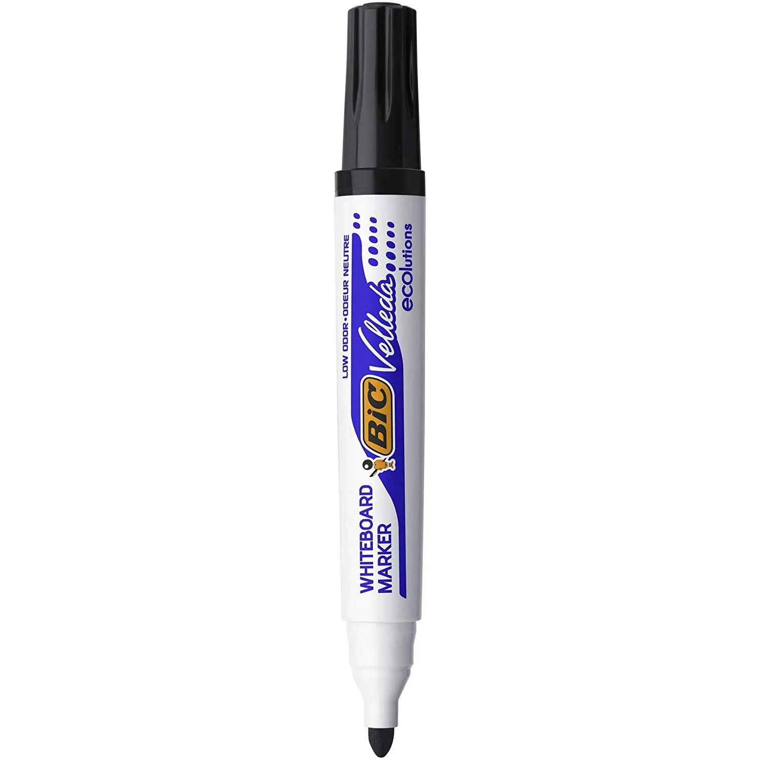 BIC Velleda 1701 Eco Round Tip Whiteboard Pen Blue 12'li Box