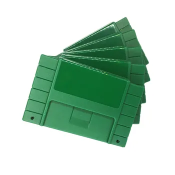 

ArmyGreen color Game Cartridge Replacement Plastic Shell For NTSC SNES game card 16BIT game card Shell