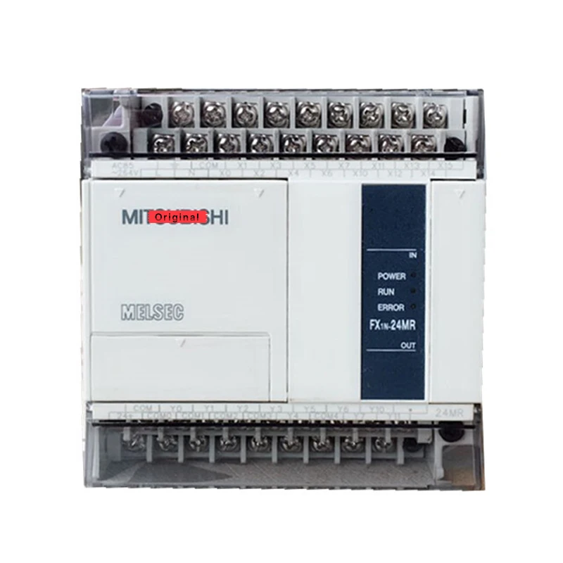 Новый оригинальный FX1N-24MR-D FX1N-24MT-D 14 Вход s FX1N-40MR-D блок программируемого