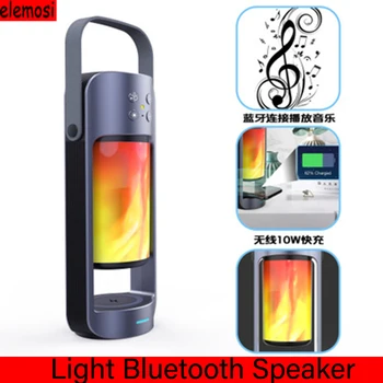 

Flame Light Bluetooth Speaker IP65 Waterproof Speakers Support TF Card SBC MP3 AAC Outdoor Handsfree Speaker 3D Bass Speakers