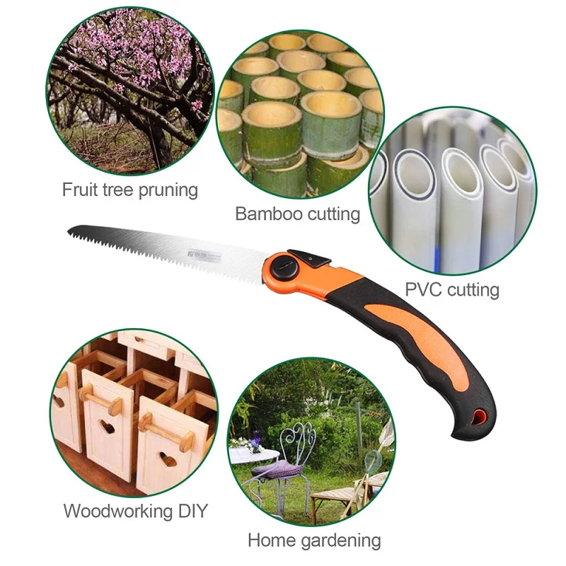 FUJIWARA Folding Manual Logging Saw SK4 Steel 6