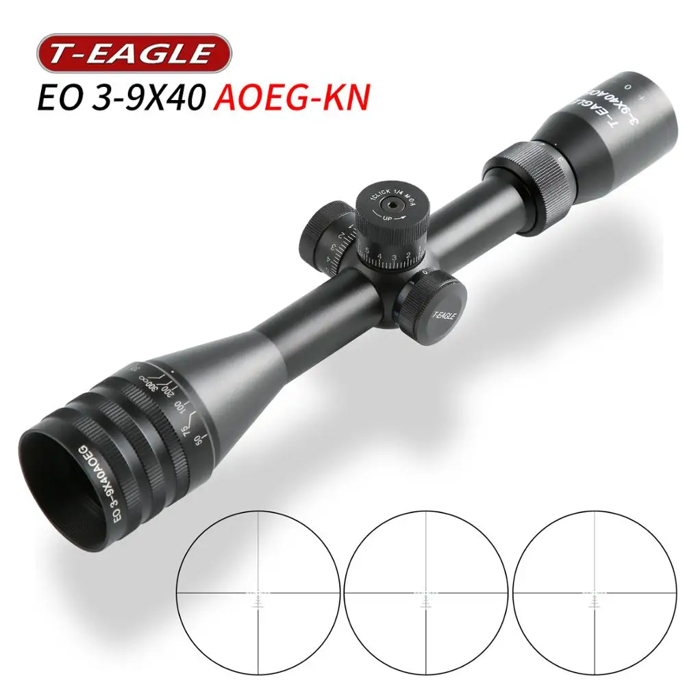 Охотничьи прицелы TEAGLE 3 9x40 AOEG оптические для винтовки тактический прицел