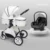Luxury Baby Stroller 3 in 1 High Landscape Baby Cart Can Sit Can Lie Portable Pushchair Baby Cradel Infant Carrier Free Shipping 11