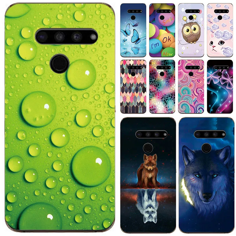 nulala Cover per LG G8 ThinQ, Trasparente Custodia per Cellulare Antiurto Antigraffio, Silicone Sottile TPU Morbida Custodia Protettiva per LG G8 ThinQ