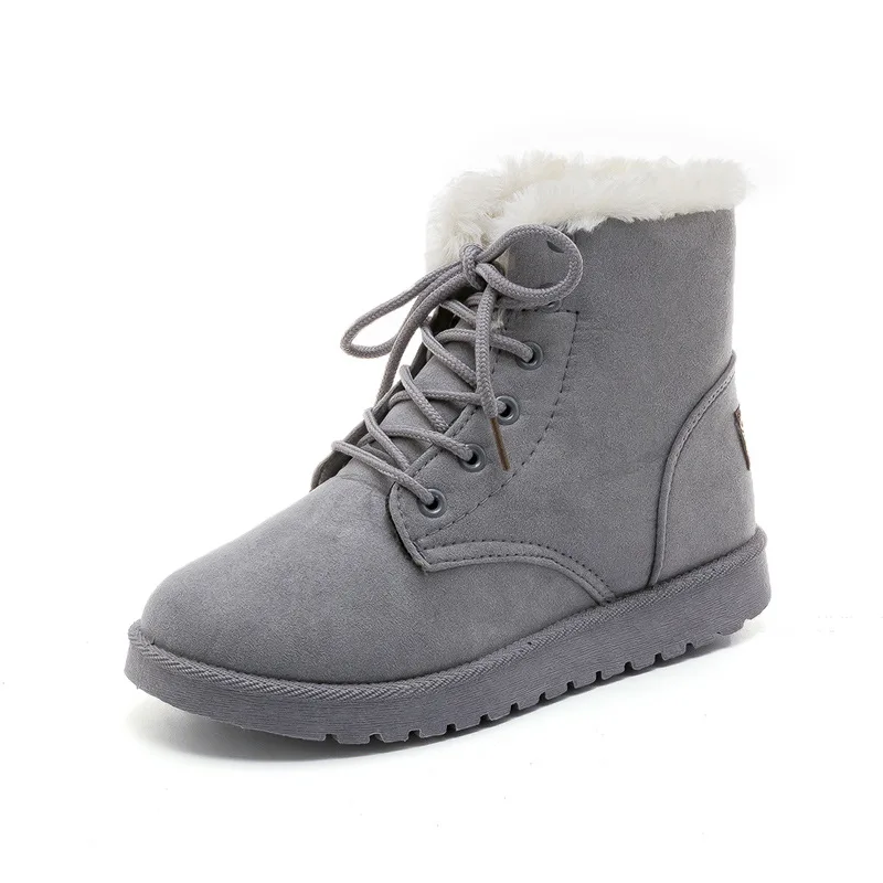 cheap fluffy boots