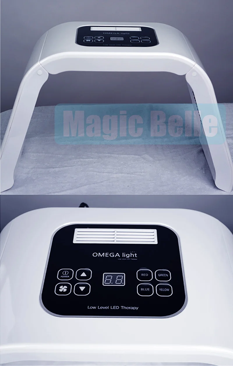  Most popular products/4 colors Omega light / PDT LED light therapy machine/with teaching video - 32848089531