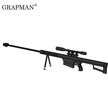 

Barrett Sniper Rifle Gun 3D Paper Model DIY Puzzle Manual Papercrafts Toy
