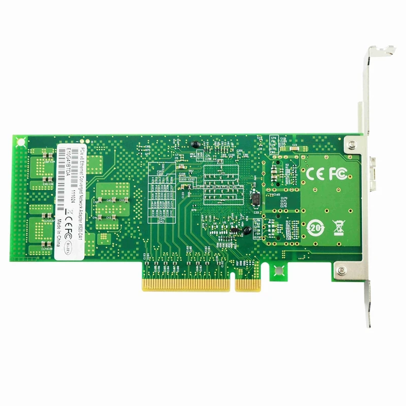 10Gb PCI E NIC сетевая карта 82599EN чипсет для X520 DA1 конвергентный сетевой адаптер (NIC) один