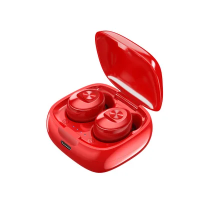 XG12 TWS Bluetooth 5,0 наушники стерео беспроводные наушники HIFI Звук спорт громкой связи игровые гарнитуры с микрофоном для всех смартфонов - Цвет: Double Earphone C