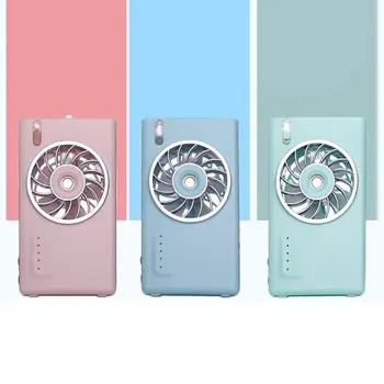 

Portable Handheld Rechargeable Folding Mini USB Air Cooler Fan Air Conditioning Fans Battery Cooling Fan NOT Included For Home