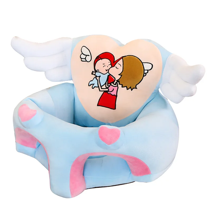 

New Angel Wing Children's Learning Sofa Cartoon Plush Toys Children's Holiday Gifts Factory Direct Supply Plush Warm