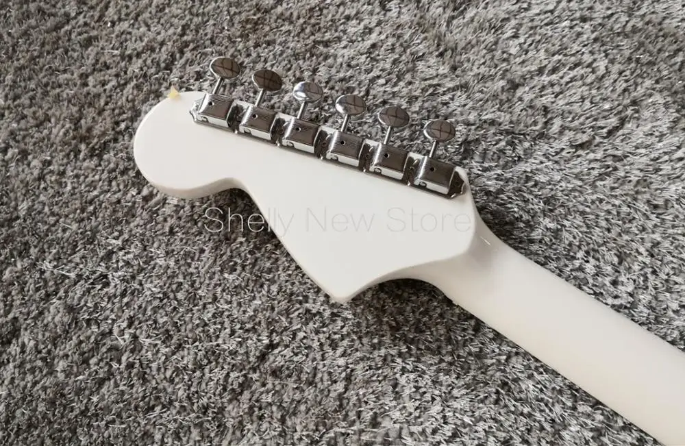 Новый магазин Shelly Заводская белая краска fretboard P90 пикапы толщиной 3 5 см винтажные