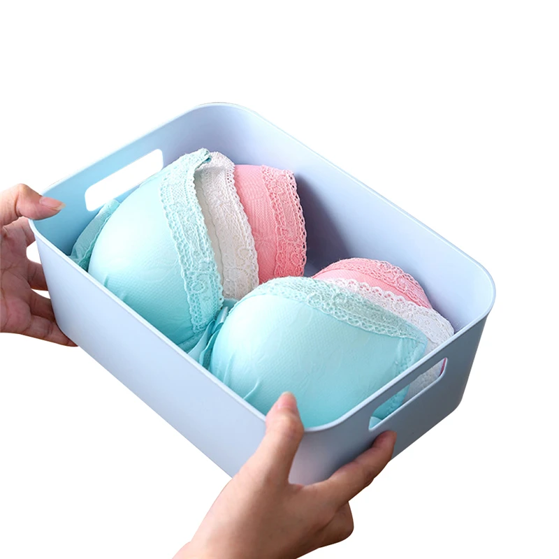 New Storage Box Household Boxes Plastic Basket Desktop Ditty-Bag Commodity Shelf | Дом и сад