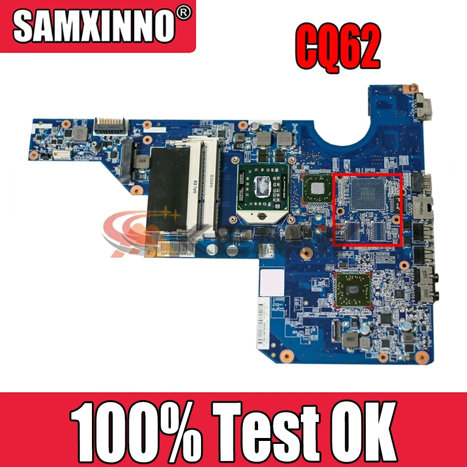 Материнская плата AKemy для ноутбука HP G62 CQ62 серии 597674-001 DDR3 материнская | Компьютеры