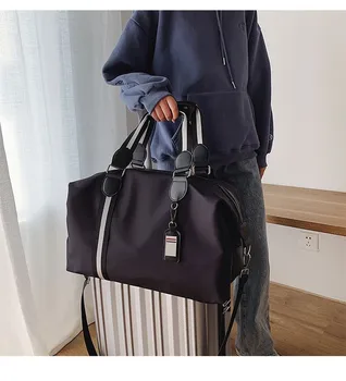 

Ladies travel bag large capacity design waterproof design sports bag travel bag female hand luggage bag fitness bag