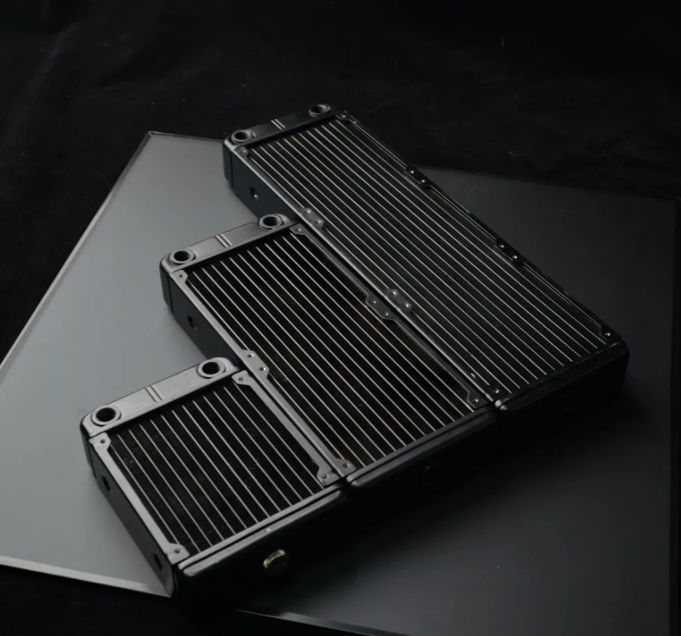Special aluminum Radiator 120/240/360 thickened cold Radiator, thickness 45mm, double-layer water cool Radiator