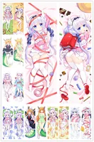 Dakimakura Body Kobayashi-san Chi no Maid Dragon 150x50cm 100x35cm Female Pillow Case Cover Anime Manga Sexy Girl 6