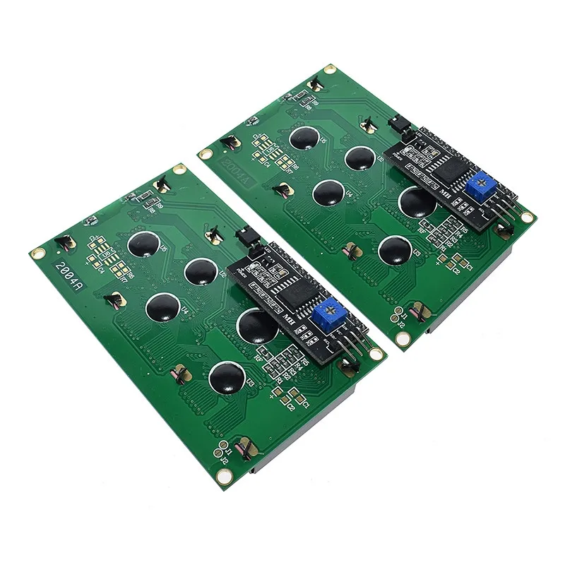 Последовательный ЖК модуль EQV IIC/I2C/TWI 2004 с синей и зеленой подсветкой для Arduino UNO R3
