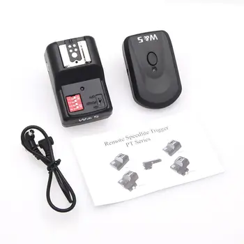 

DishyKooker Universal 16 Channels Radio Wireless Remote Speedlite Flash Trigger for Flashe Speedlite
